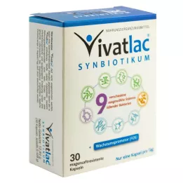 VIVATLAC SYNBIOTIKUM cápsulas gastrorresistentes, 30 unidades