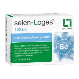 SELEN-LOGES Comprimidos revestidos por película de 100 μg, 200 unidades