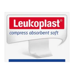 Leukoplast compressa absorvente macia 10x10cm estéril, 25X1 un