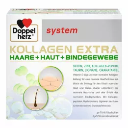 DOPPELHERZ Sistema Collagen Extra ampolas para beber, 30 unidades