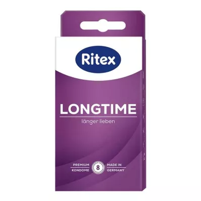 RITEX Preservativos LongTime, 8 unidades