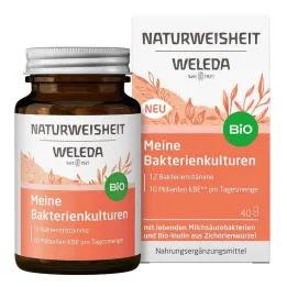 Weleda Natural Wisdom My Bacterial Cultures Capsules, 40 unidades
