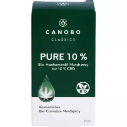 CANOBO Puro 10% Bio CBD Spray bucal, 10 ml