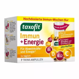 TAXOFIT Immun&Ampolas para Bebidas Energéticas, 7X10 ml