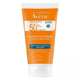 AVENE Fluido Solar SPF 50+ sem fragrância, 50 ml