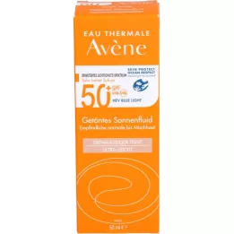 AVENE Fluido Solar SPF 50+ colorido, 50 ml