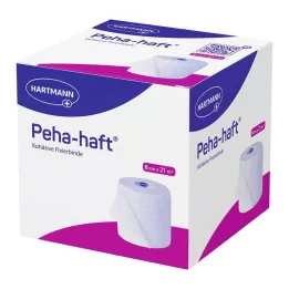 PEHA-HAFT Bandagem de fixação sem látex 8 cm x 21 m, 1 peça