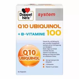 DOPPELHERZ Q10 Ubiquinol 100 cápsulas do sistema, 60 unidades