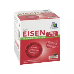 EISEN DIREKT mais vitamina C + ácido fólico + pó B12, 60 unidades