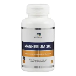 Cápsulas de magnésio 300 mg, 90 unidades