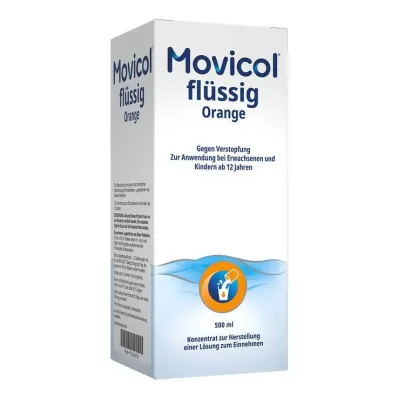 Movicol líquido laranja, 500 ml Movicol líquido laranja, 500 ml