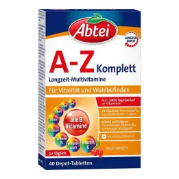 Comprimidos completos Abtei A-Z, 40 unidades