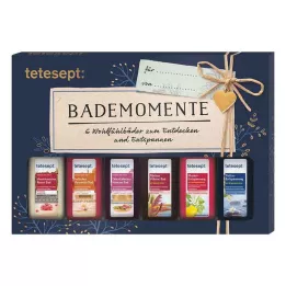 TETESEPT Conjunto de presente Momentos de banho, 6X20 ml