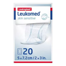 LEUKOMED pele sensível estéril 5x7,2 cm, 20 unidades