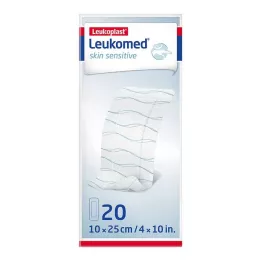 LEUKOMED pele sensível estéril 10x25 cm, 20 unidades