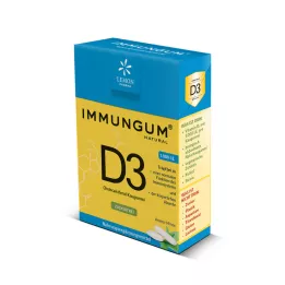 VITAMIN D3 IMMUNGUM Goma de mascar, 28 g