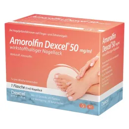 Amorolfin Dexcel® 50 mg/ml esmalte ativo, 3 ml