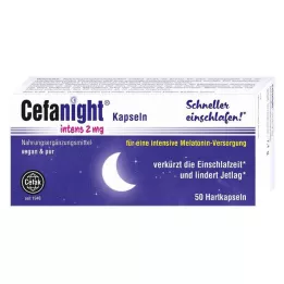 CEFANIGHT cápsulas duras de 2 mg, 50 unidades