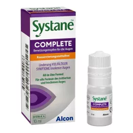 SYSTANE COMPLETE Agente umectante para pálpebras sem conservante, 10 ml