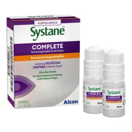 Systane® COMPLETE sem conservantes, 2X10 ml