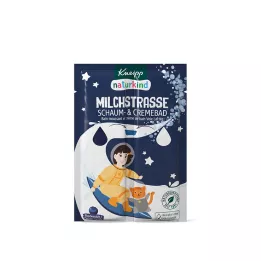 KNEIPP espuma de via láctea naturkind& creme de banho, 2x20 ml