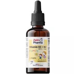 VITAMIN D3+K2 MK-7 todas as gotas orais da família trans, 20 ml