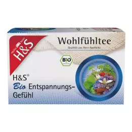 Sacos de filtro de relaxamento biológico H&S, 20X1,8 g