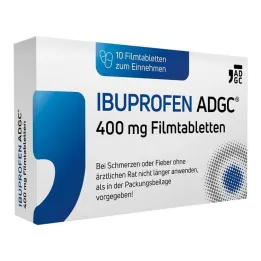 IBUPROFEN ADGC® Comprimidos revestidos por película de 400 mg, 10 unidades