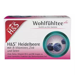 H&S Blueberry com vitaminas B zinco e selênio Fbtl., 20X2,5 g