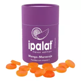 IPALAT Pastilhas edição sabor manga-maracujá, 40 peças