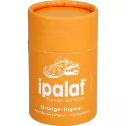 IPALAT Pastilhas edição sabor laranja-gengibre, 40 unid
