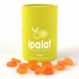Ipalat Pastilhas Sabor Edição Yuzu (40 peças)