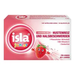 pastilhas isla® júnior, 50 peças