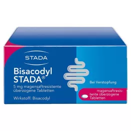BISACODYL STADA Comprimidos revestidos gastrorresistentes de 5 mg, 100 unidades