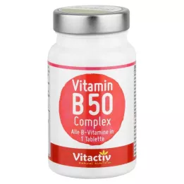 VITAMIN B 50 comprimidos complexos, 60 unidades