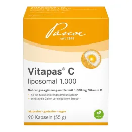 Vitapas C lipossomal 1.000 cápsulas, 90 un