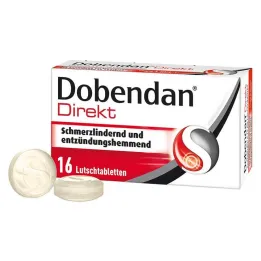 Dobendan® Direct Flurbiprofeno pastilhas de 8,75 mg, 16 unidades