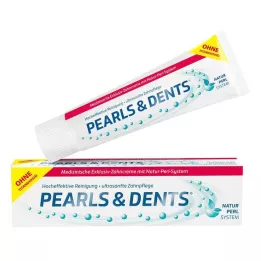 PEARLS & DENTS Pasta de dentes exclusiva sem dióxido de titânio, 100 ml
