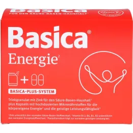 BASICA Bebida energética em grânulos + cápsulas para 7 dias, 7 unidades