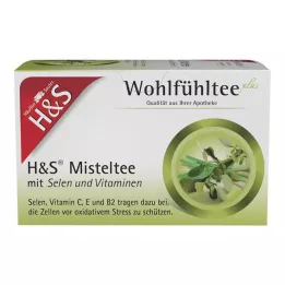 H&S Chá de visco com selênio e vitaminas sachês filtrantes, 20X2 g