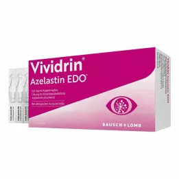 VIVIDRIN Azelastina EDO 0,5 mg/ml colírio solução em EDP, 20X0,6 ml