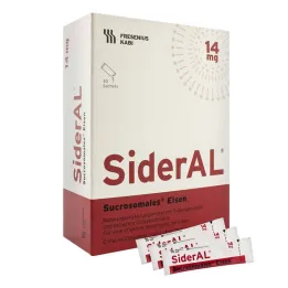 Sideral Ferro 14 mg Cola Sachês Grânulos, 30 unid