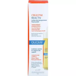 DUCRAY CREASTIM REACTIV Loção b.temp.queda de cabelo, 60 ml