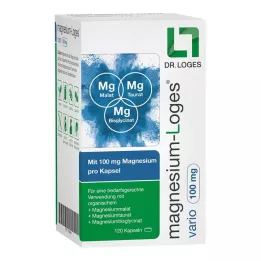 MAGNESIUM-LOGES cápsulas de vario 100 mg, 120 unidades