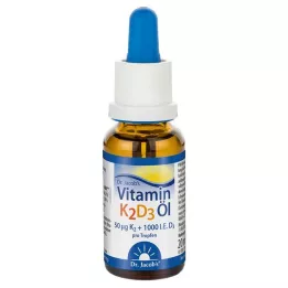 VITAMIN Óleo K2D3 Dr. Jacobs, 20 ml