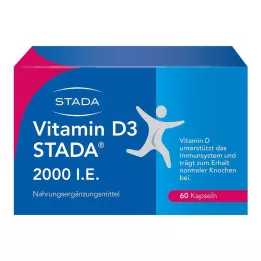 VITAMIN D3 STADA 2000 cápsulas I.E., 60 unidades