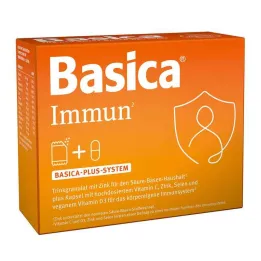 Basica Immune Beber Grânulos + Cápsula, 7 unidades