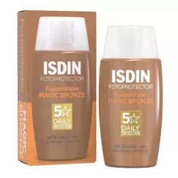ISDIN Fotoprotetor Fusion Water Col.bronze SPF 50, 50 ml