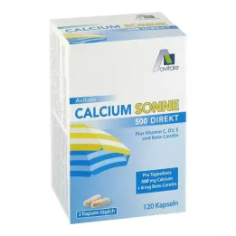 CALCIUM SONNE 500 cápsulas, 120 unidades