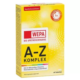 WEPA Comprimidos complexos A-Z, 60 unidades